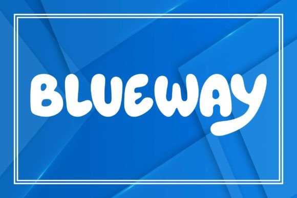 Blueway Display Font Review for Handmade Product Makers