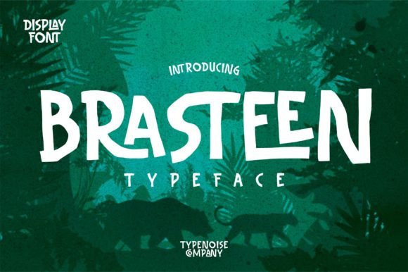Brasteen Typeface Review: A Display Font Built for Bold Branding