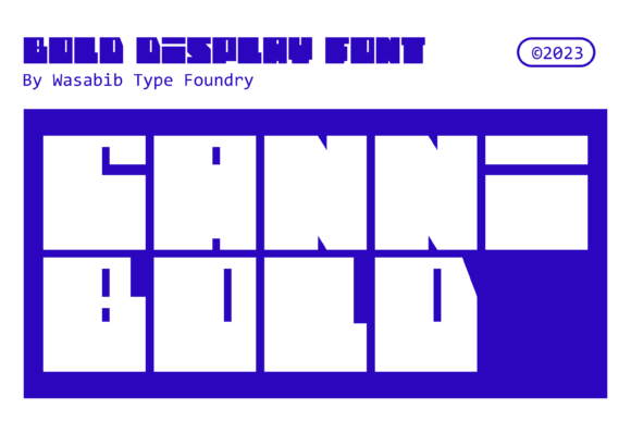 Cannibold Font Review for Confident Branding