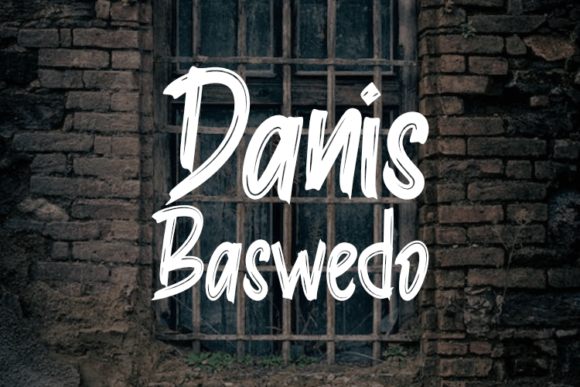 Danis Baswedo: A Display Font for Modern Branding