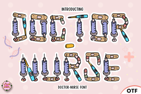 Doctor-nurse: A Caring Display Font for Healthcare