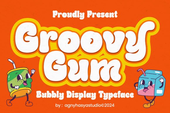 Download Groovy Gum: A Free Display Font for Joyful Design