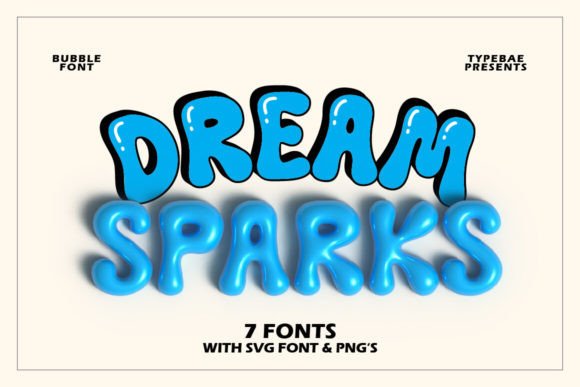 Dream Sparks Font for Cheerful Branding and Standout Small Business Designs