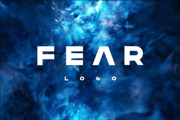 Fear Logo Display Font for Tech and Sci-Fi Editorial Projects