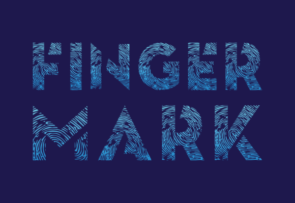 Fingermark Display Font for Polished Small Business Branding