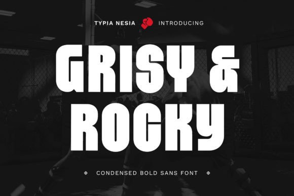 Grisy Rocky Font for Bold Condensed Branding