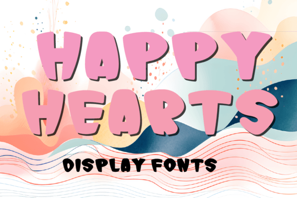 Happy Hearts Font for Small Business Branding and Design