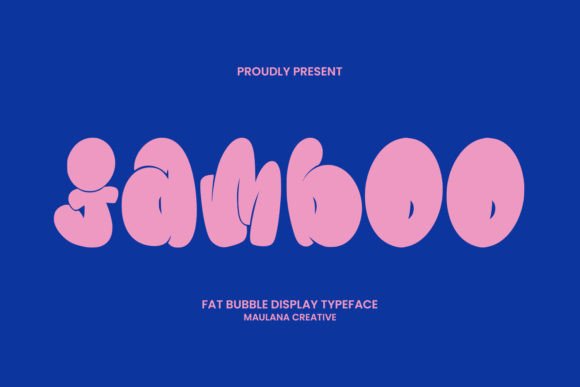 Jamboo Display Font Brings Playful Energy to Kid-Friendly Branding Projects