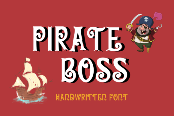 Pirate Boss Font: A Display Typeface Built for Bold Branding