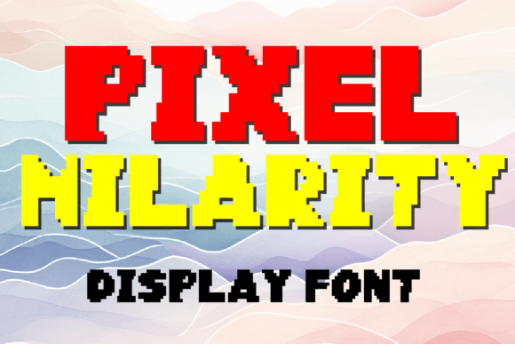 Pixel Hilarity: A Playful Display Font for Branding Projects with Personality