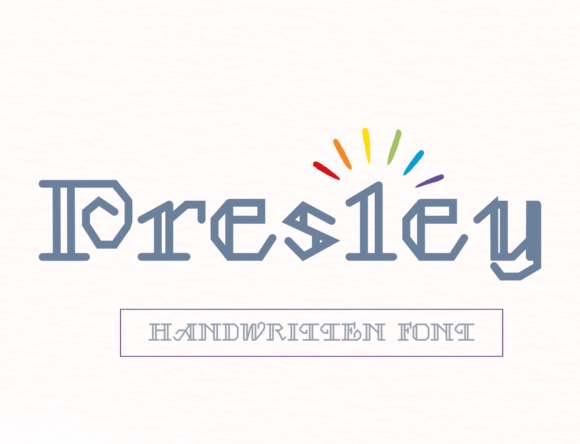 Presley Display Font for Bold Campaign Headlines