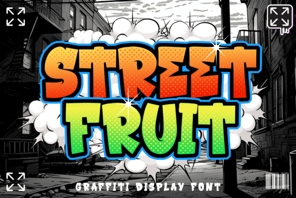 Street Fruit: Bold Display Font for Crafters and Product Makers