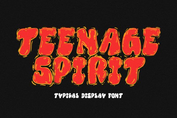 Teenage Spirit: A Display Font for Bold Editorial Design