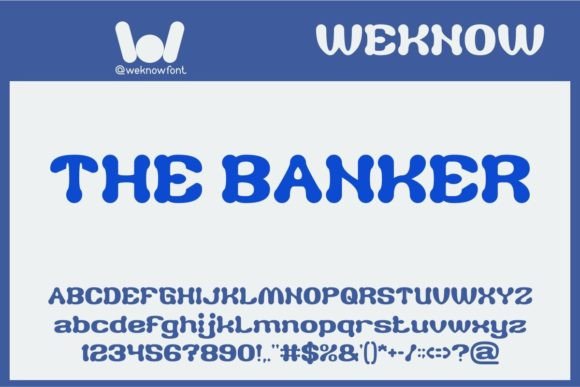 The Banker Display Font: Elegant Versatility for Your Small Business