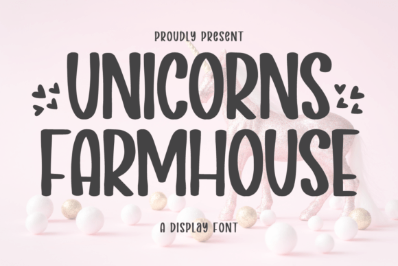 Unicorns Farmhouse Brings Playful Charm to Your Craft Projects