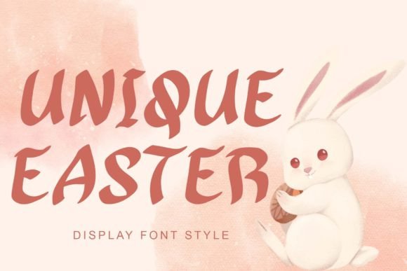 Unique Easter Font Review: An Elegant Display Typeface for Branding